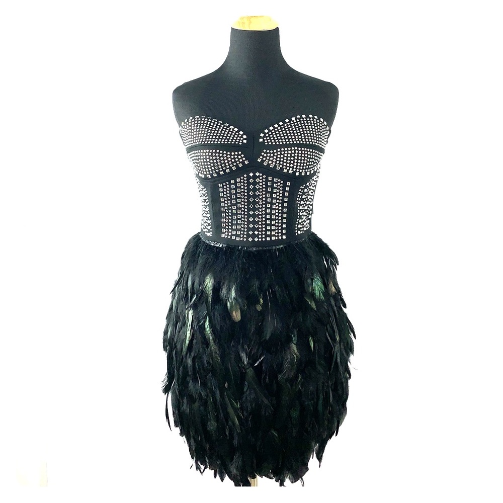 Secret Gossip Feather Dress